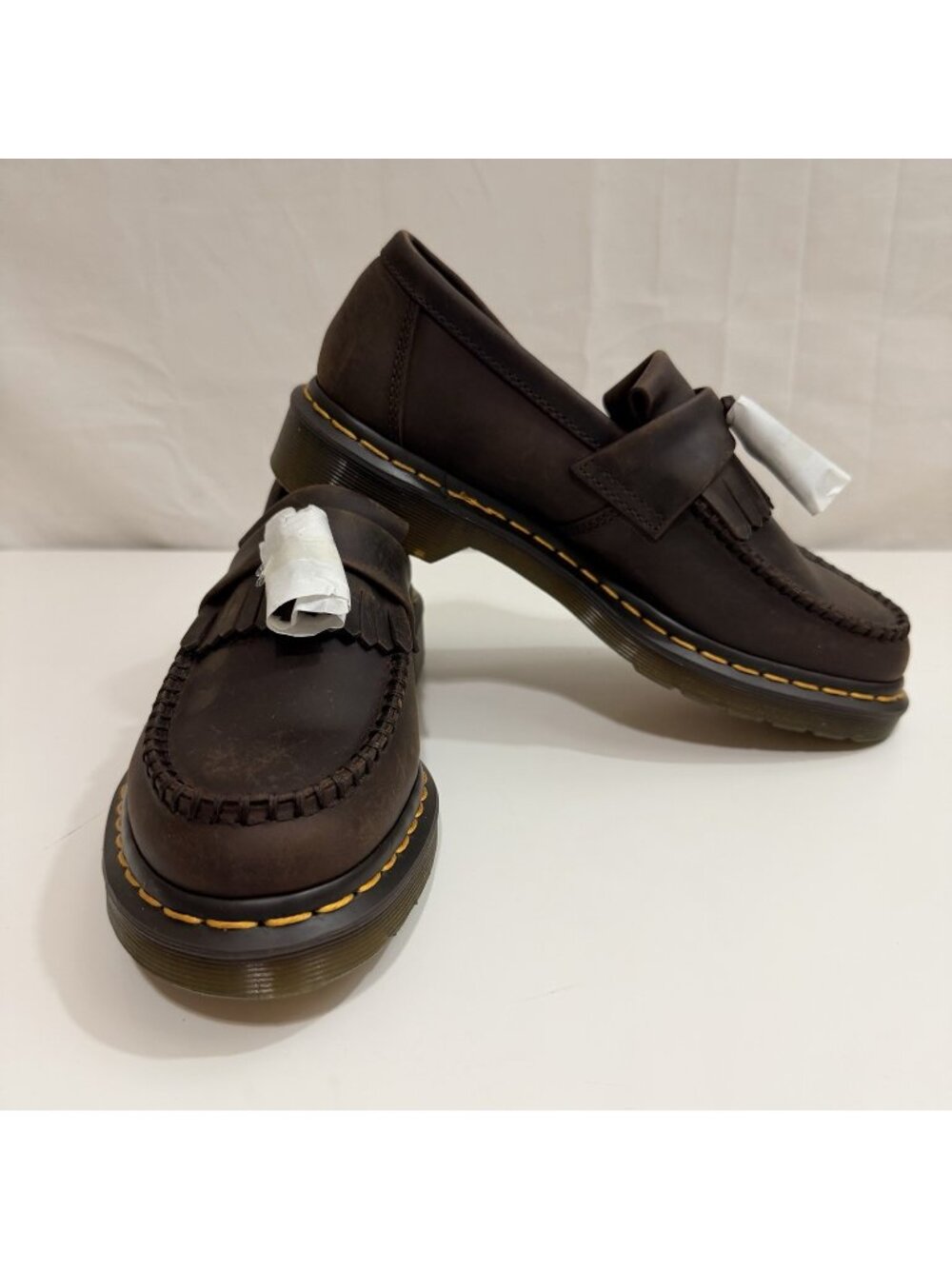 Dr. Martens Adrian Tassel Loafer Shoes - Dark Brown- Size 7 M/ 8.5 W